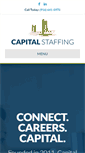 Mobile Screenshot of mycapitalstaffing.com